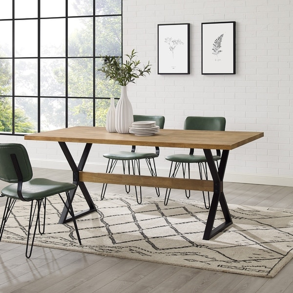 Carbon Loft 72-Inch X-Leg Dining Table. Opens flyout.