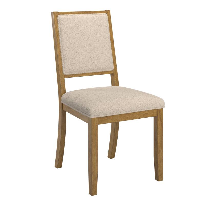 Harstad 42"-60" Wood Finish Extendable Round Dining Set by iNSPIRE Q Modern