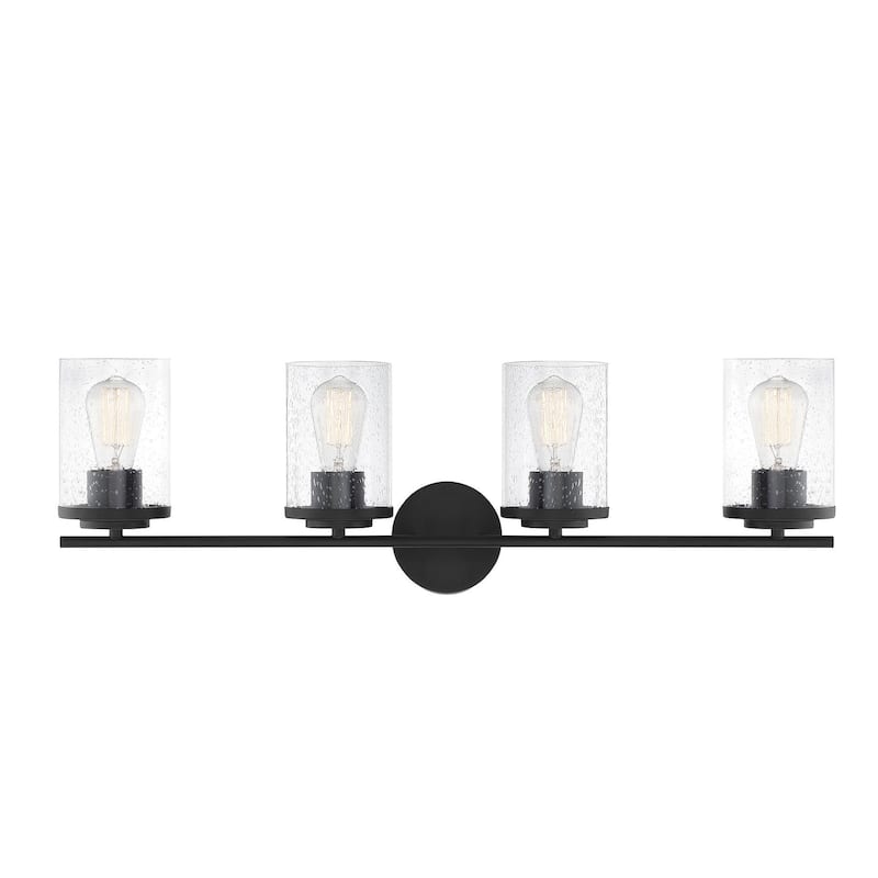 Savoy House Marshall 4 Light 10" Wide Bathroom Vanity Light - Matte Black