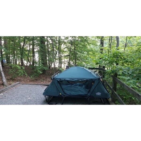 tent cot with rainfly