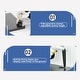 preview thumbnail 86 of 165, Glass Display Cabinet with Doors & Locks, Acrylic Shelves, Floor Standing Storage Showcase for Home or Office
