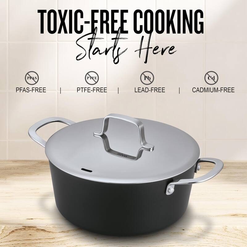 Alva Maestro Nonstick Stock Pot with Lid