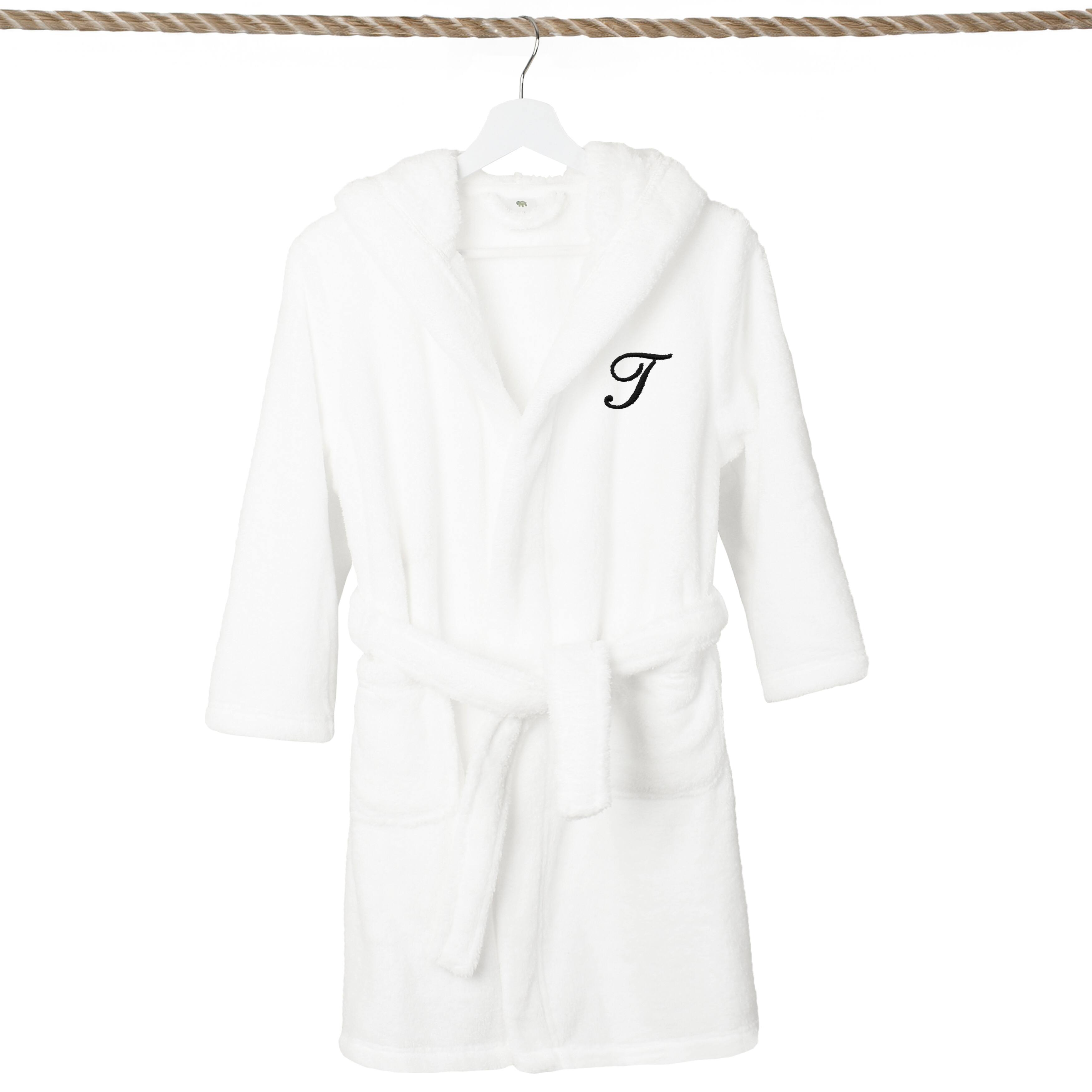 Sweet Kids 100% Polyester SUPER PLUSH Double Brushed Hooded Bathrobe with Black - Picture 98 of 380