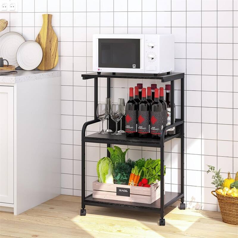 Printer Stand with Storage Shelf - 19.7 x 15.7 x 31.5