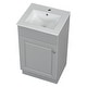 preview thumbnail 11 of 13, Christopher Knight Home - Ethan 18" Bathroom Wooden Vanity with Sink and Storage Cabinet