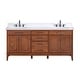 preview thumbnail 4 of 33, Avanity Madison 72 in. Double Sink Bathroom Vanity with Engineered Stone Top - 73" x 22"D x 35"H