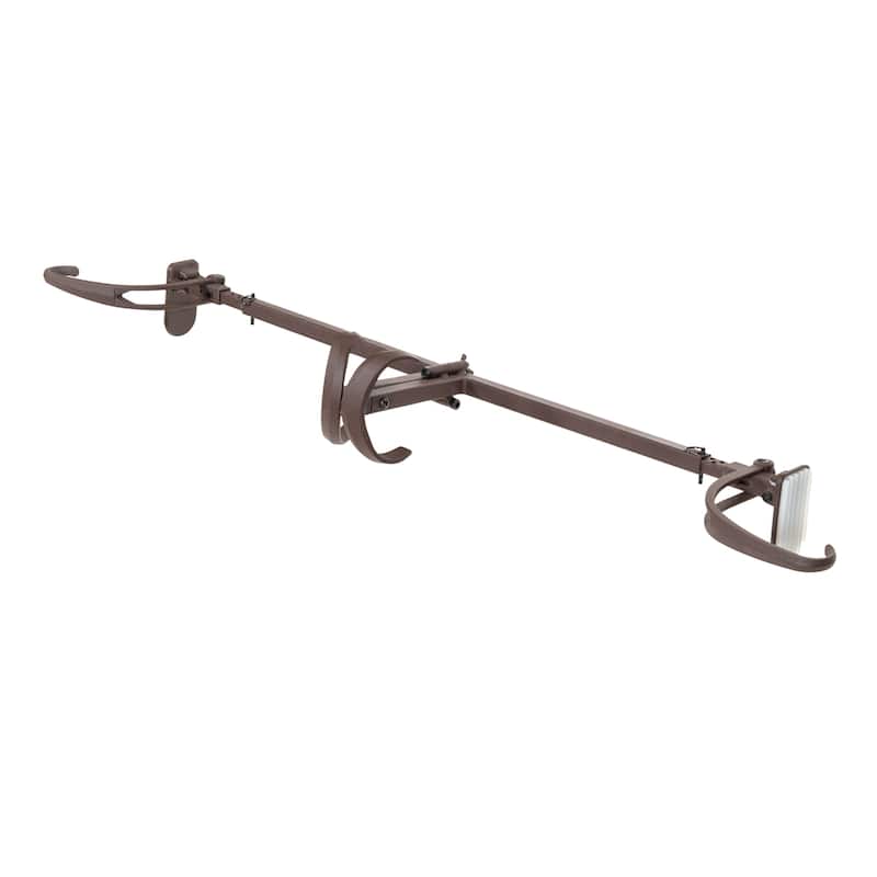 Garland Hanger - Single Door (34-52 Inch Doors) (Brown)