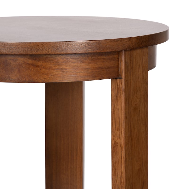 Kate and Laurel Foxford Round Wood Side Table