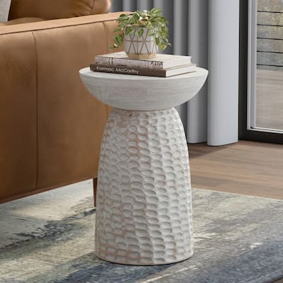 WYNDENHALL Willis 16 inch Wide Accent Table - 16" D x 16" W x 23" H 