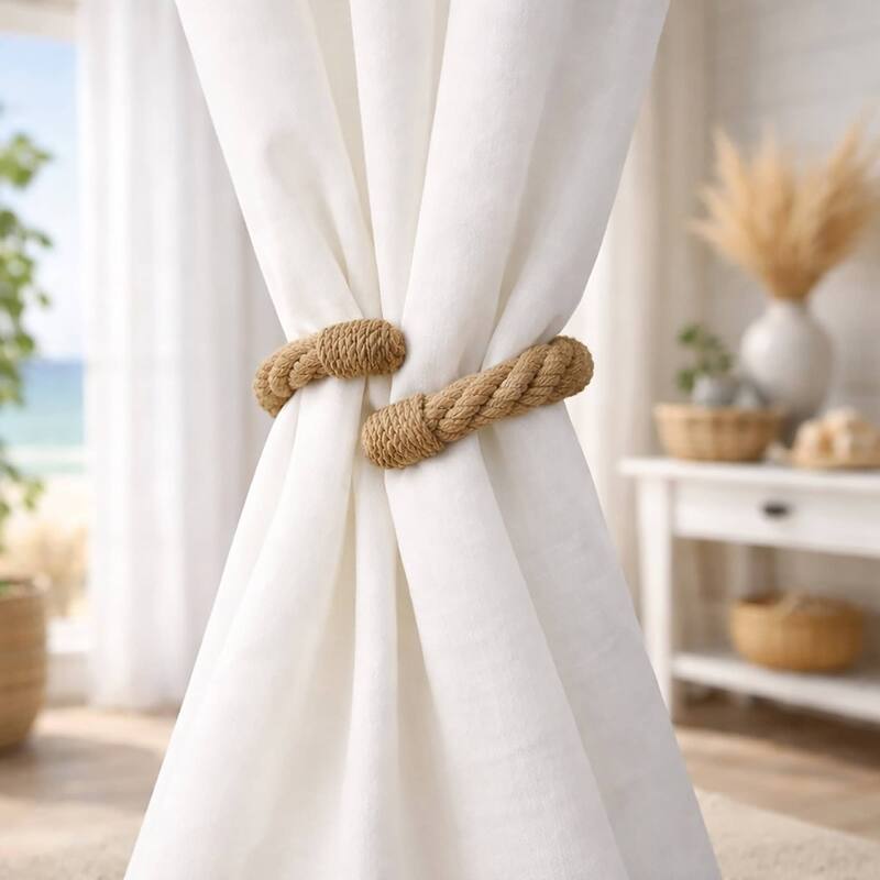 Elegant Rope Curtain Tie Backs Decorative Holdbacks
