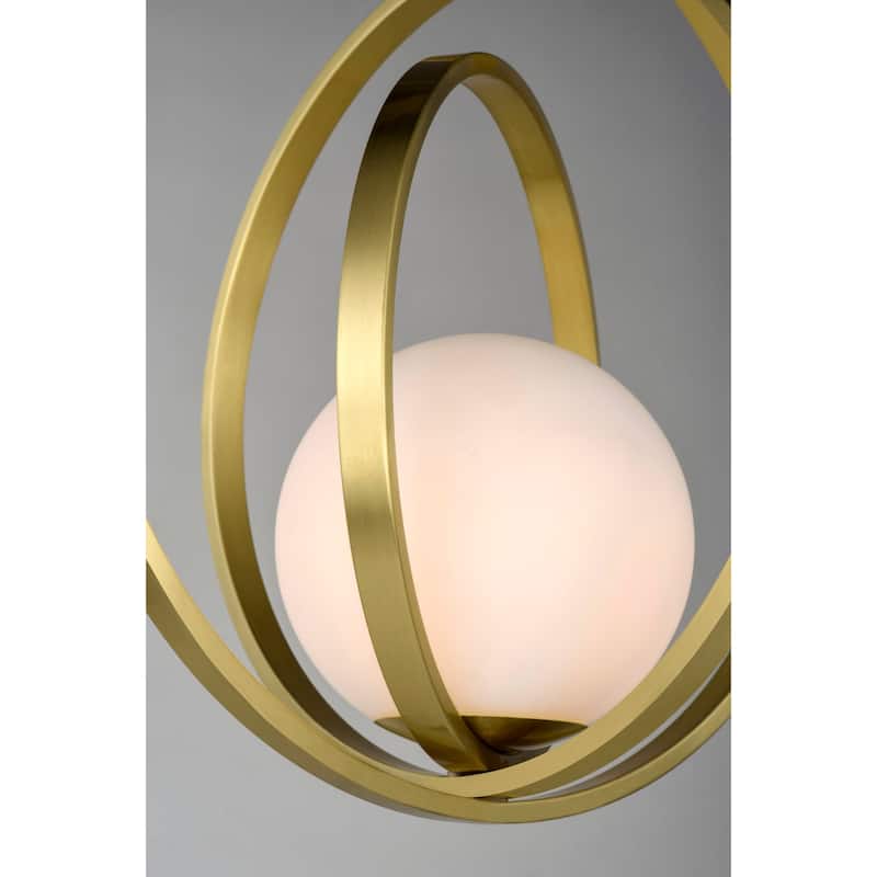 Maxim Coronet Single Light 18" Adjustable Ring Pendant