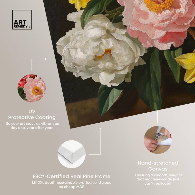 Garden's Glory Canvas by Art Remedy, Gallery Wrapped