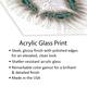 Peacock Feather Mandala Print On Acrylic Glass by Alyson Fennell - Bed ...