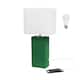 Option White Shade/Green Base