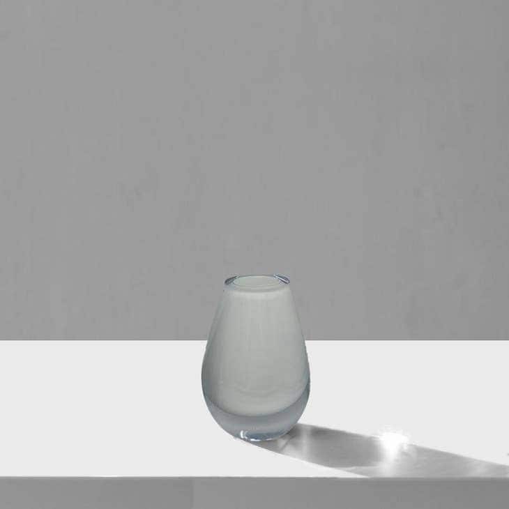 6.5"H Glass Bud Vase