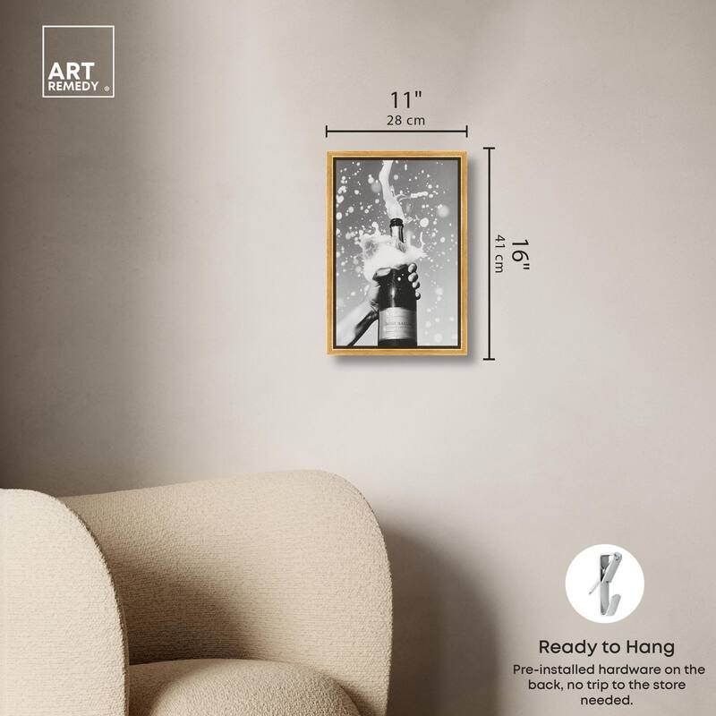 Hold the Moment II Canvas by Art Remedy