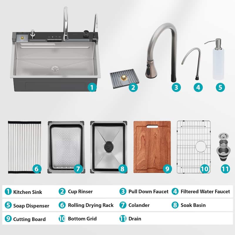 30" Drop-In 16 Gauge Single Bowl Stainless Steel Kitchen Sink - 30'' x 19'' x 9''