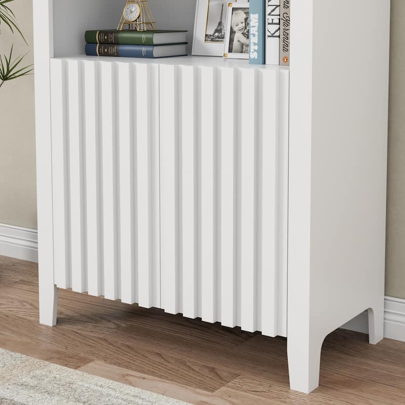 Arch Bookshelf Multi-Purpose Shelf for Living Room Kitchen