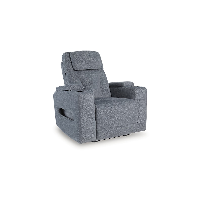 Signature Design by Ashley Forest Lake Gray Power Recliner