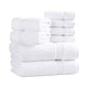 preview thumbnail 113 of 138, Superior Heritage Egyptian Cotton Absorbent 8-Piece Towel Set