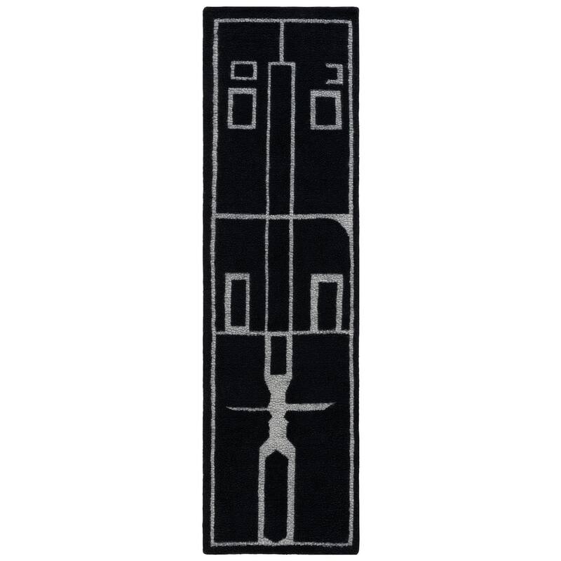 SAFAVIEH Handmade Fifth Avenue Laetitia Mid-Century Modern Wool Rug