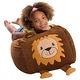 preview thumbnail 64 of 94, Animal Bean Bag Chair for Kids, Soft Cozy Animal Chair for Bedrooms
