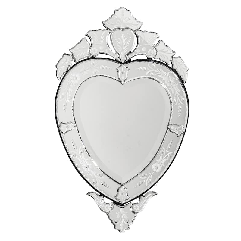 Venetian Heart Mirror