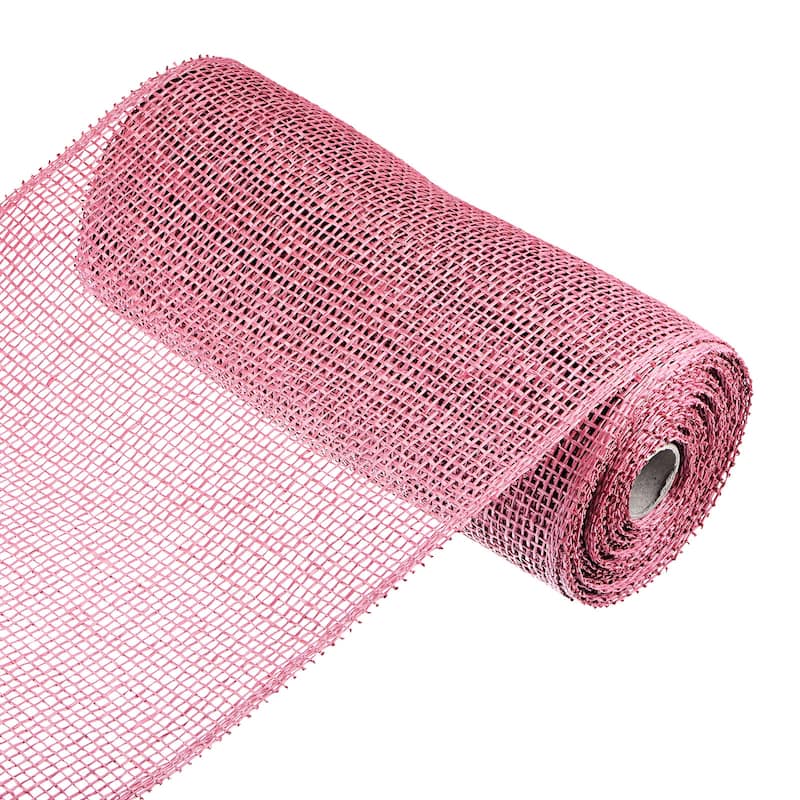 PP Burlap Mesh Wrapping Ribbon for Home Outdoor Wreath Decoration