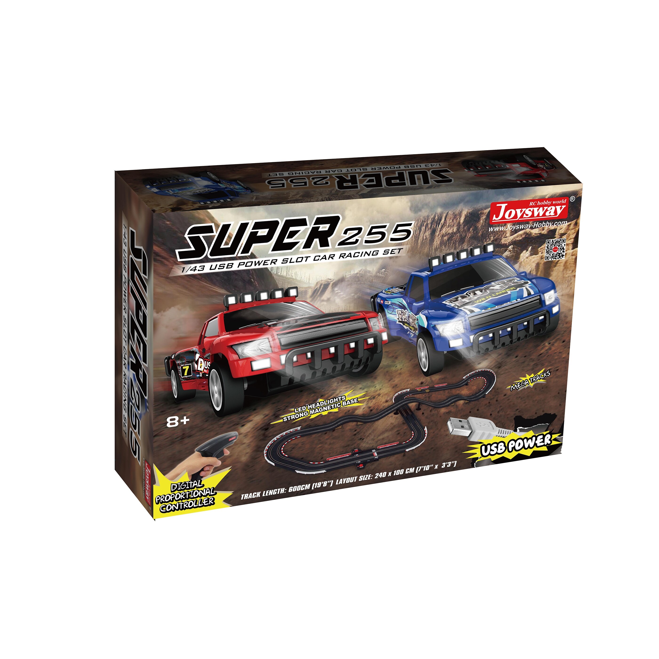 toy racing car track system