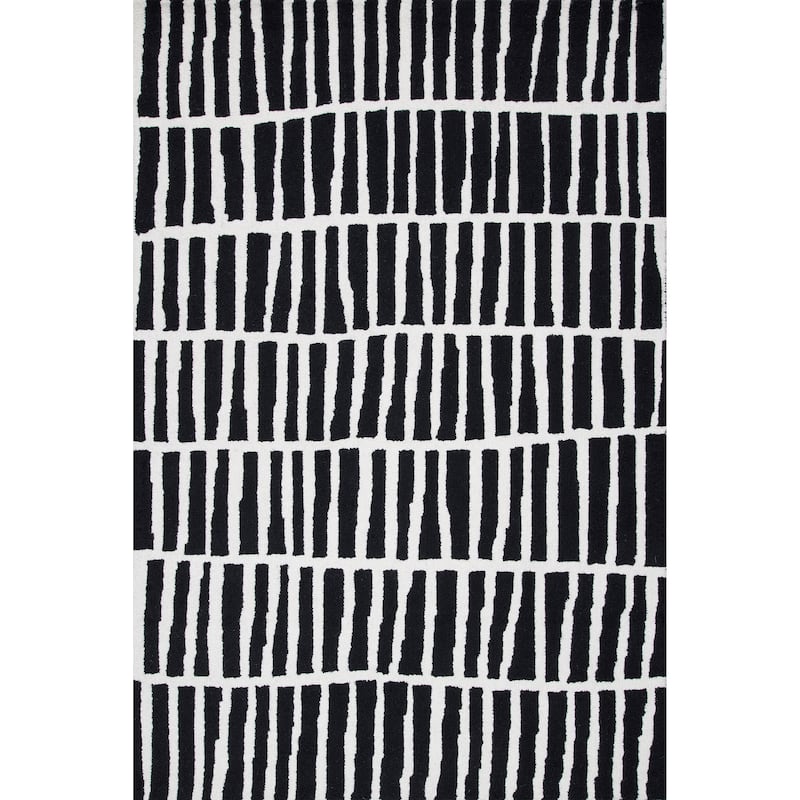 Nuloom Roxane Contempoary Striped Area Rug