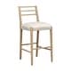 preview thumbnail 6 of 22, Christopher Knight Home - Adaline Modern Upholstered Counter Stool Set of 2 with Ladder Back