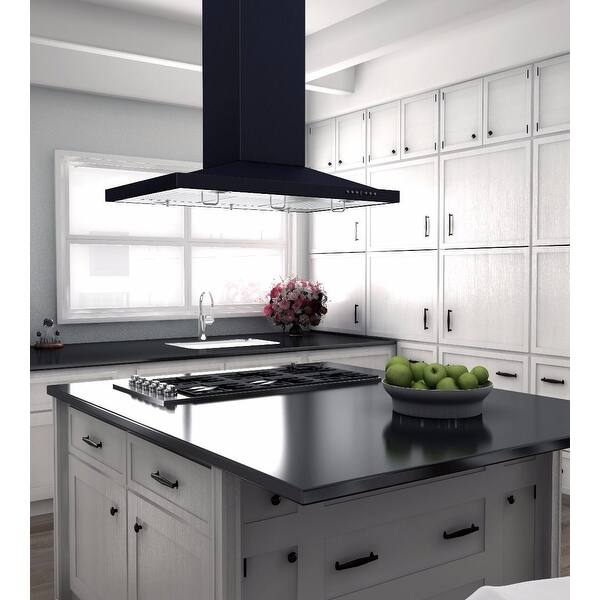 Zline 30 In Designer Series Oil Rubbed Bronze Island Mount Range Hood 8gl2bi 30 Overstock 20688578