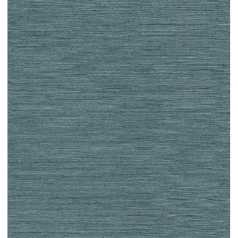 A-Street Prints Aiko Blue Sisal Grasscloth Wallpaper