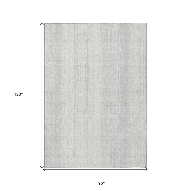 HomeRoots Striped Transitional Rectangle Outdoor Rug