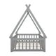 preview thumbnail 46 of 50, Twin Tent-shaped Floor Bed