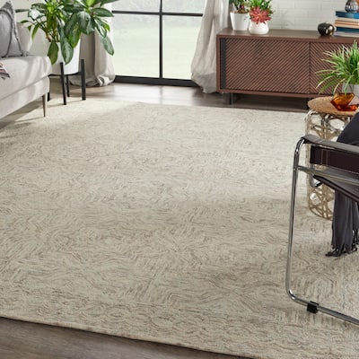 Nourison Linked Modern Geometric Area Rug