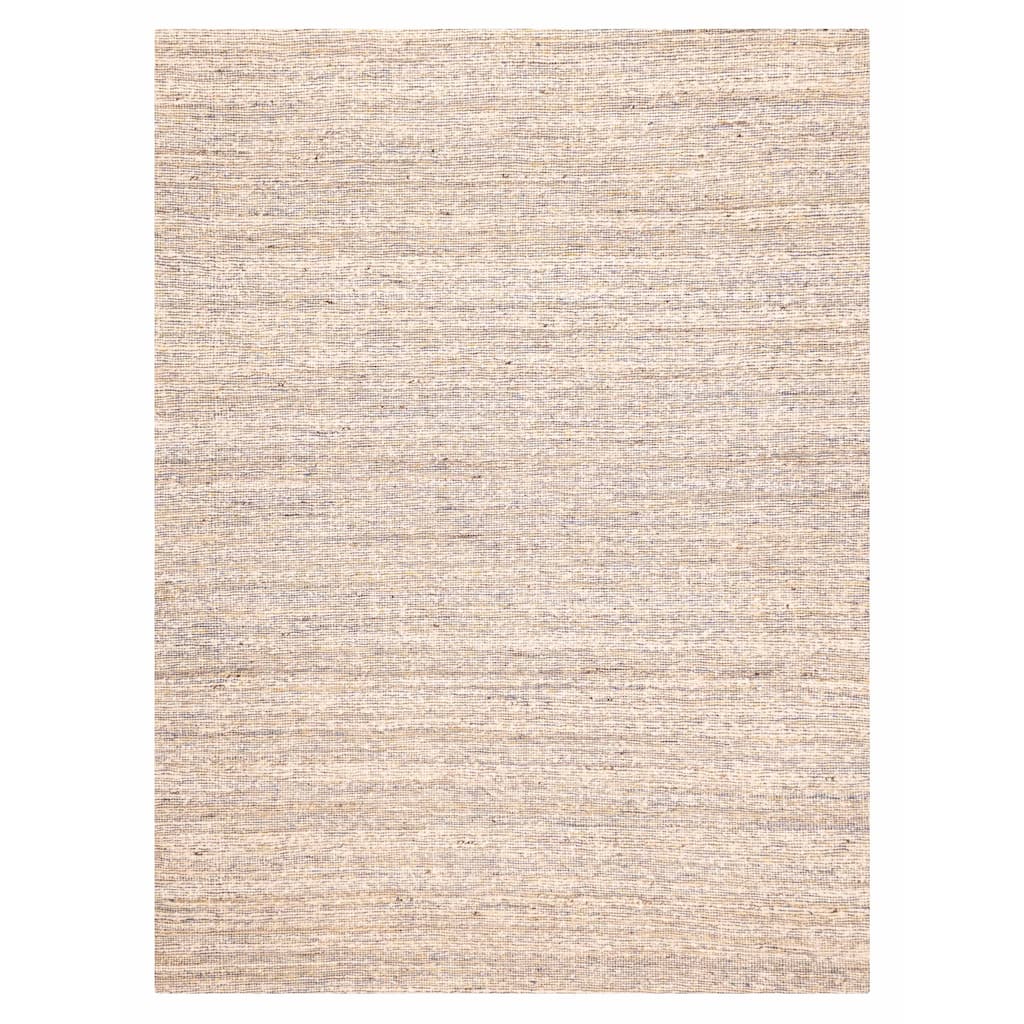 ECARPETGALLERY Braid weave Sienna Ivory Wool Kilim - 7'11 x 10'0