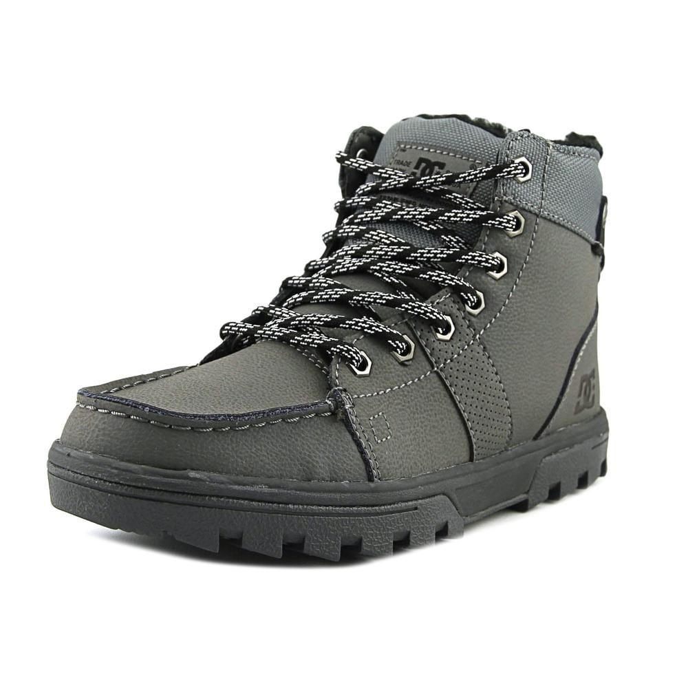 dc men's woodland leather boots