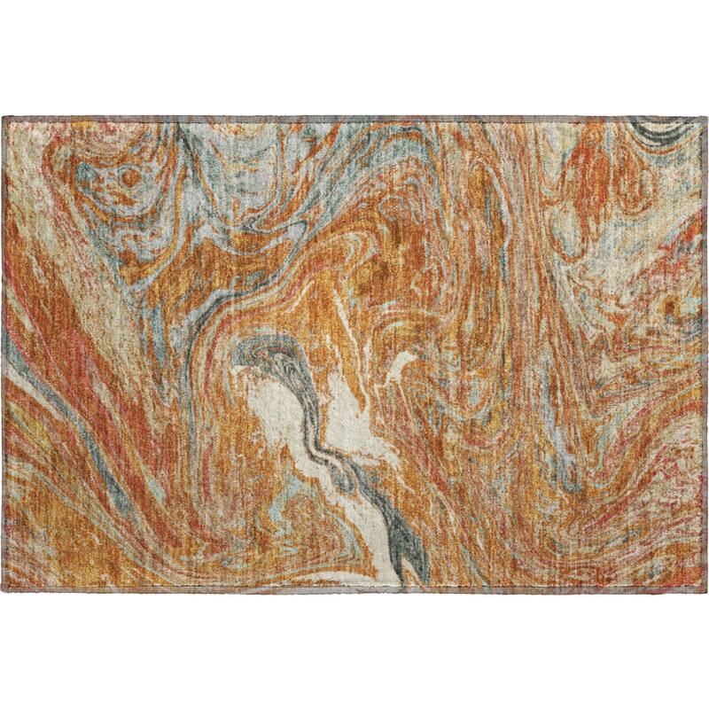 Premium Washable Super Soft Abstract Flow Mayfield Rug