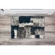 preview thumbnail 44 of 54, World Rug Gallery Distressed Modern Boxes Plush Shag Area Rug 2'x3' - Navy