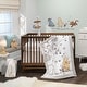 preview thumbnail 1 of 7, Lambs & Ivy Disney Baby Storytime Pooh 3-Piece Nursery Crib Bedding Set