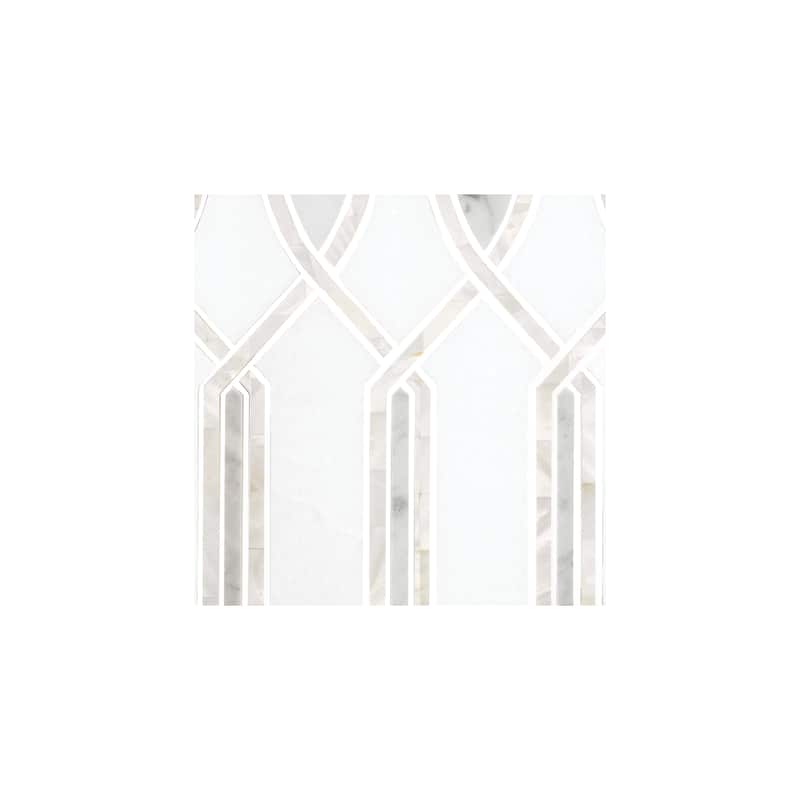 Daltile Lavaliere Natural Stone Imaginare Mosaic (10 Pc per Carton) (9.50 Sqft per Carton)