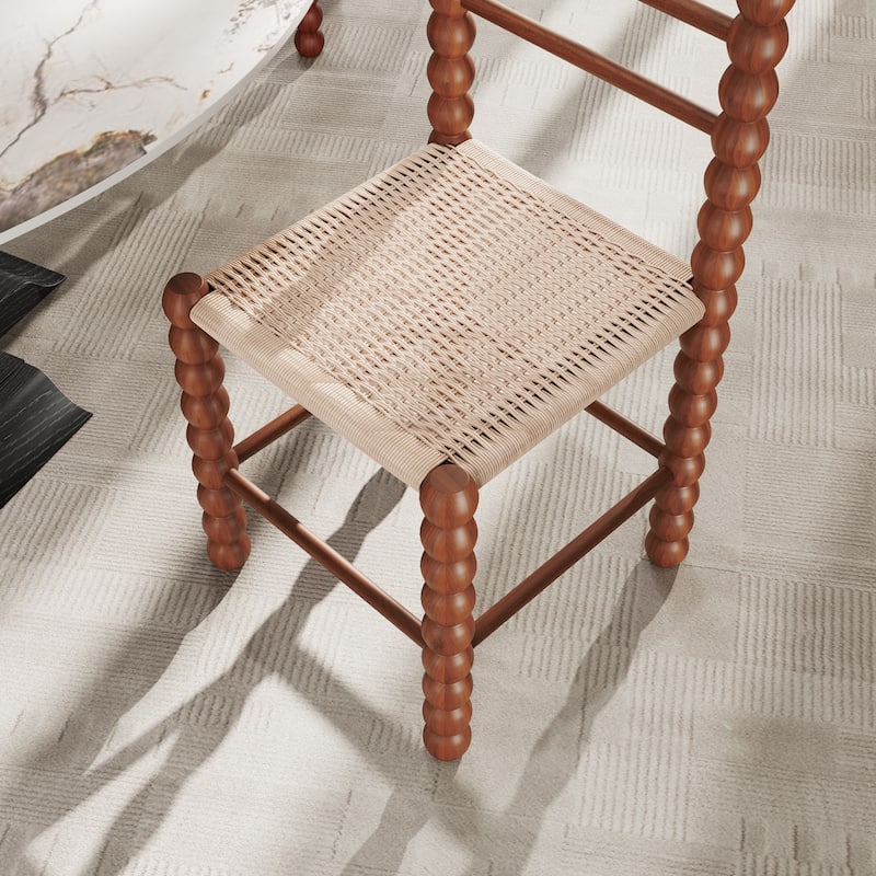 Wooden Dining Chairs Set of 2