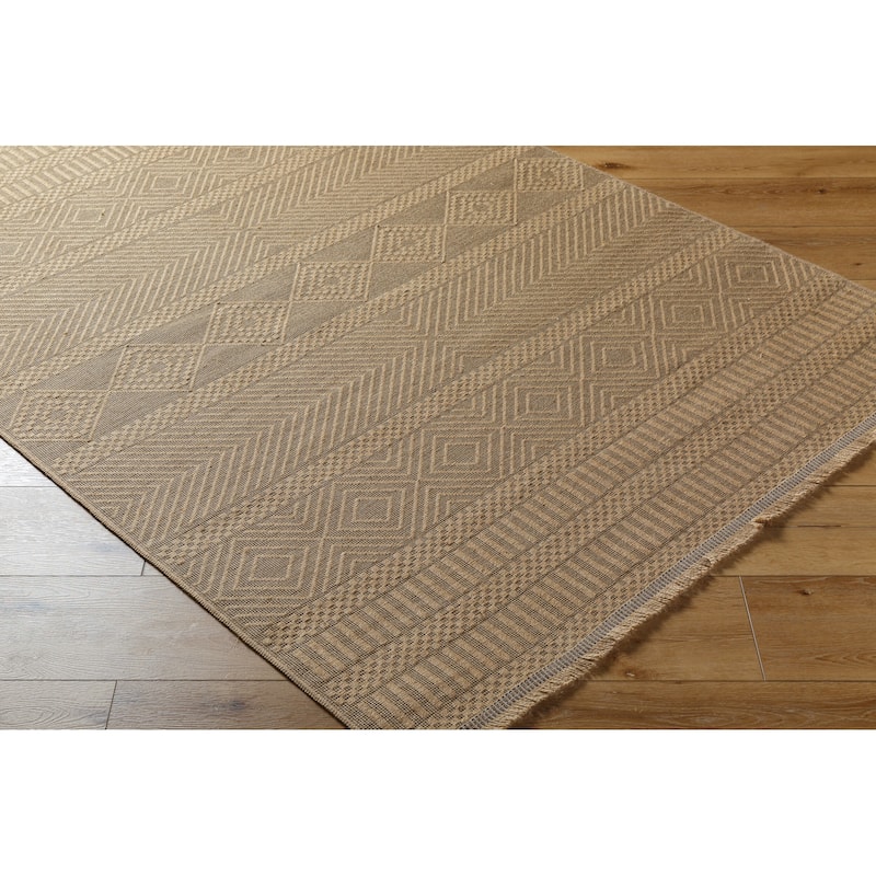 Livabliss Transitional Mystery Medallion Washable Area Rug