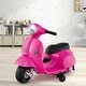 preview thumbnail 13 of 30, Kids Ride On Motorcycle with LED Lights and Horn Sound - 26" x 15" x 20" Pink