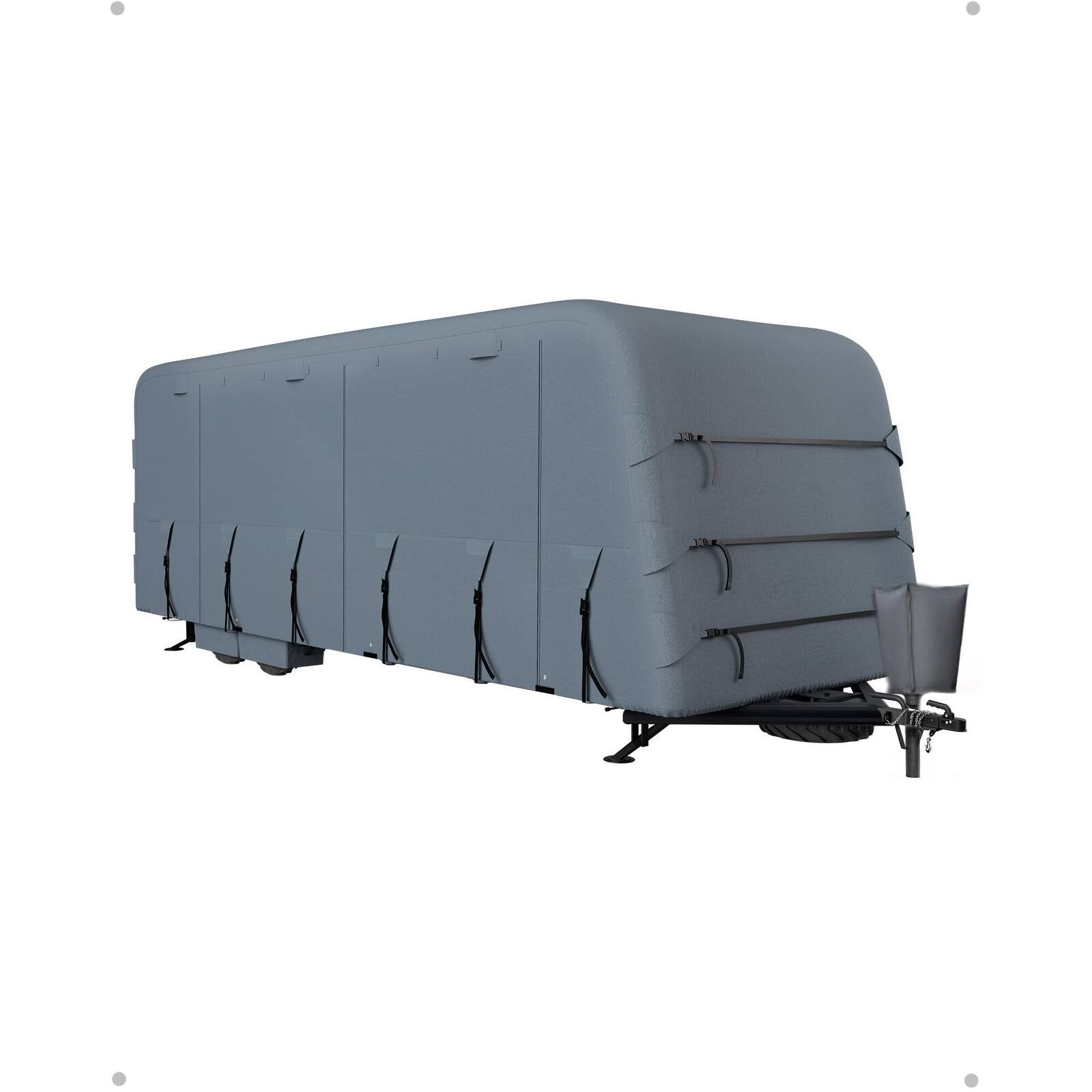 HeavyDuty Travel Trailer RV Cover, ExtraThick Waterproof & AntiUV 6