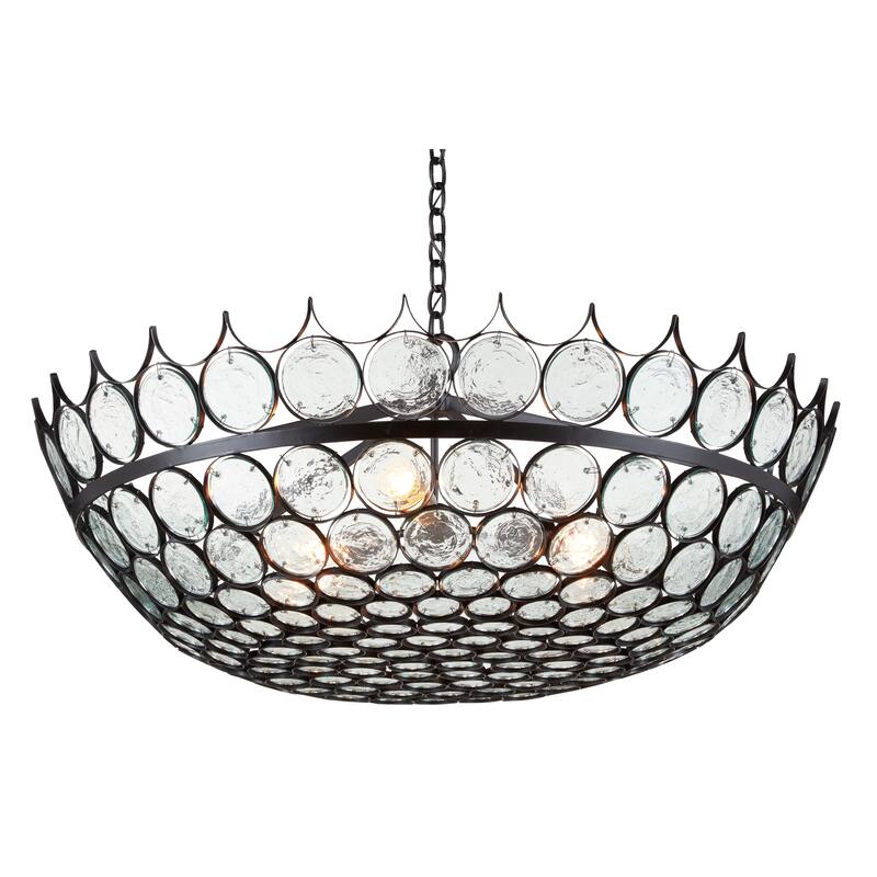 Currey & Company Augustus Chandelier - 16.75"h x 38.5"dia