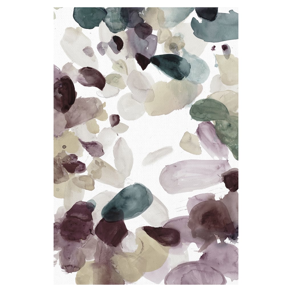 Butterfly Dance in Neutral D by Allyson Fukushima Canvas Art Print