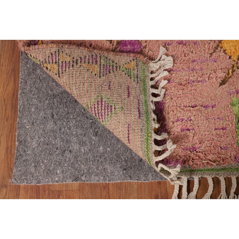 Tribal / Moroccan Area Rug Handmade Oriental Wool Carpet - 9'0" x 12'5"