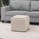 preview thumbnail 13 of 25, Adeco Storage Ottoman With Tray